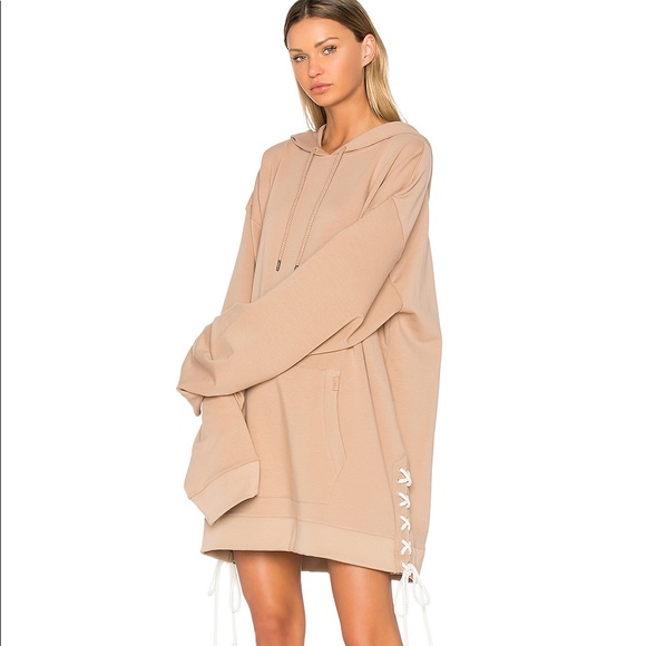 Puma Tops - NWT Fenty Puma side laced hoodie in natural small